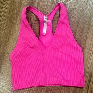 FP Movement Free Throw Crop Tank - Tropical Pink - M